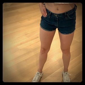 Wrangler jean shorts